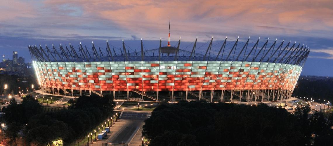 With Park And National Stadion View Private Free Parking Appartement Warschau